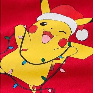 Hanna Andersson pj Red Pikachu Kids Matching Set